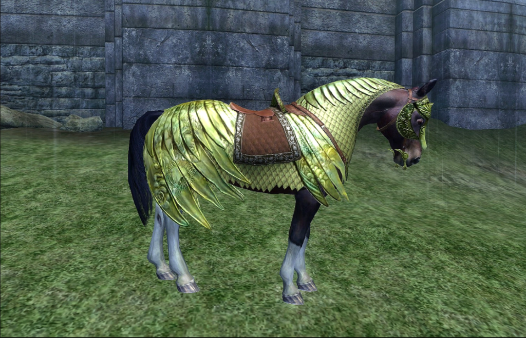 The Elder Scrolls IV: Oblivion, Horse Armour DLC, a cosmetic only